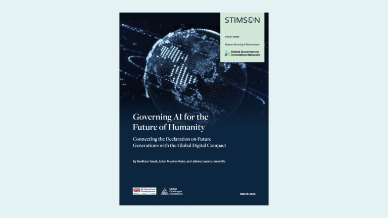 Governing AI for the Future of Humanity - Global Challenges Foundation